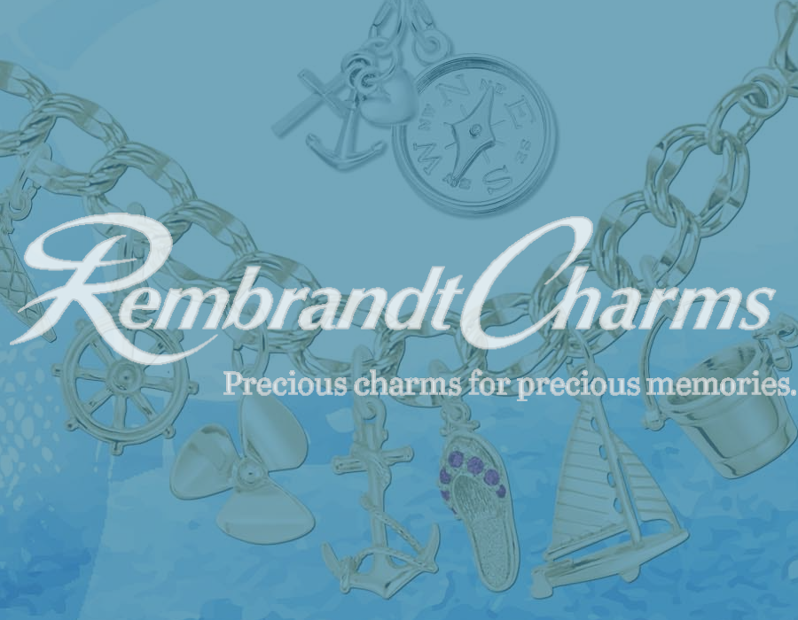 Rembrandt Charms Jewelry logo with image